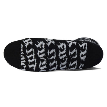 HUF Fuck It Old Style Crew Socks - Black
