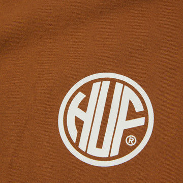 HUF Regional T-Shirt - Brown Sugar/White
