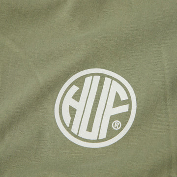 HUF Regional T-Shirt - Desert Green/White