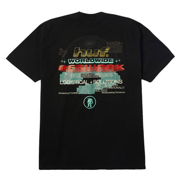 HUF Worldwide Network T-Shirt - Black