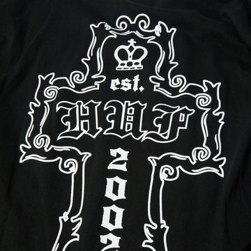 HUF Hard Luxe Long Sleeve T-Shirt - Black