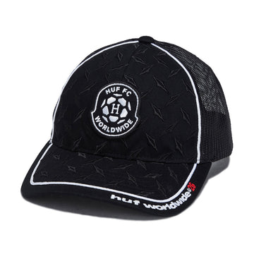 HUF Diamond Plate Trucker Hat - Black