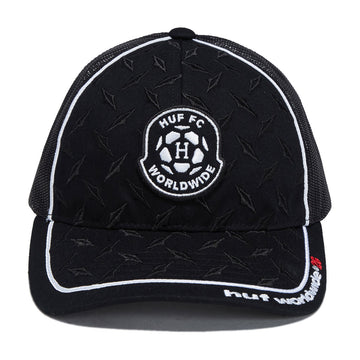 HUF Diamond Plate Trucker Hat - Black