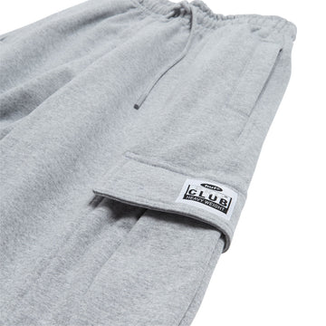 HUF x Pro Club Multi Pocket Sweatpants - Heather Grey