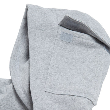 HUF x Pro Club Multi Pocket Hoodie - Heather Grey