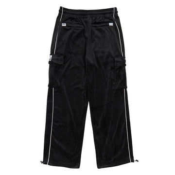 HUF x Pro Club Velour Cargo Pants - Black