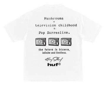 HUF x Kenny Scharf Television Childhood T-Shirt - White