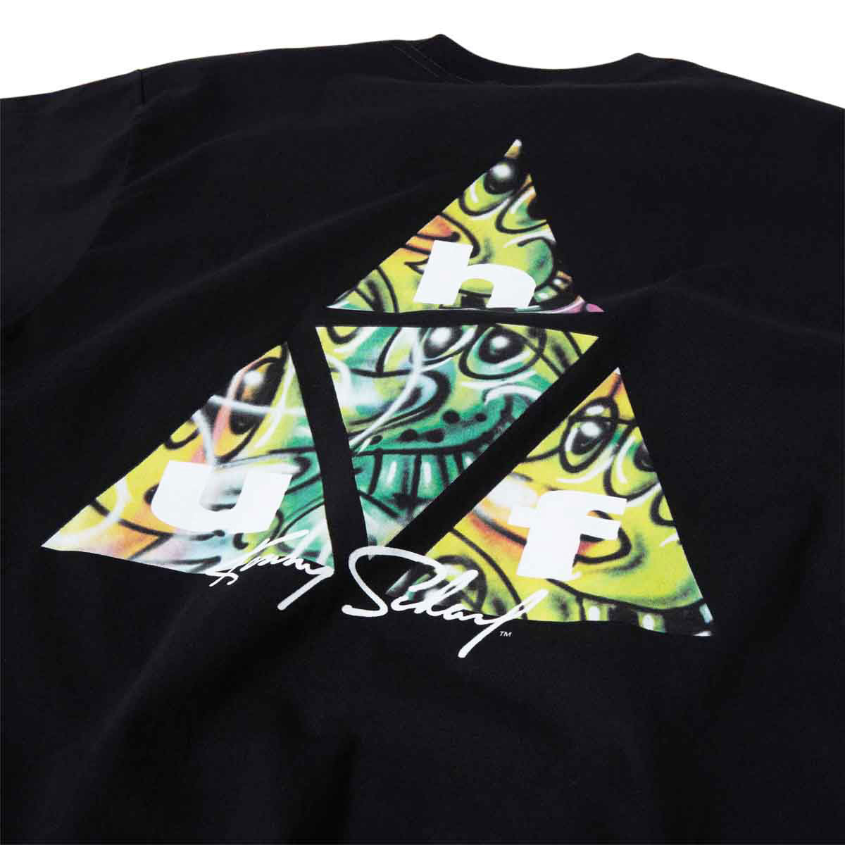 HUF x Kenny Scharf Multitud TT T-Shirt - Black – CCS