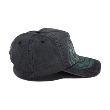 HUF x Kenny Scharf Television Snapback Hat - Washed Black