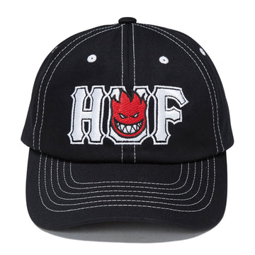 HUF x Spitfire Union Snapback Hat - Black