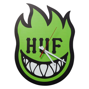 HUF x Spitfire Bighead Clock - Huf Green