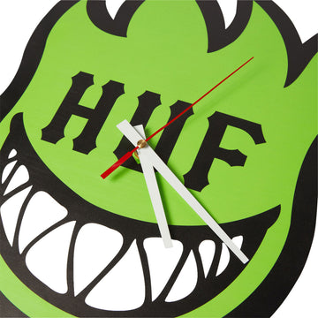 HUF x Spitfire Bighead Clock - Huf Green
