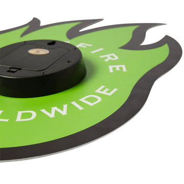 HUF x Spitfire Bighead Clock - Huf Green