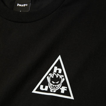 HUF x Spitfire Sticker TT T-Shirt - Black