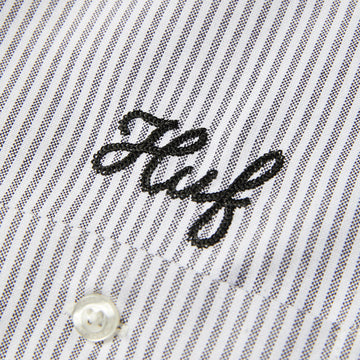 HUF x Spitfire Union Layered Work Shirt - Black/White