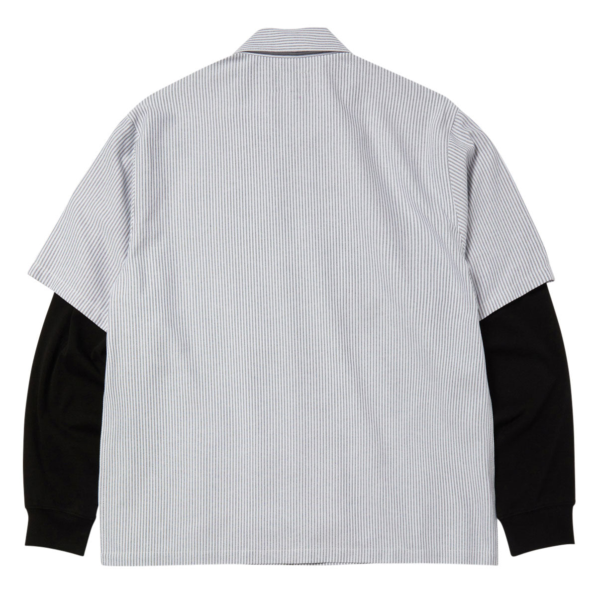 HUF x Spitfire Union Layered Work Shirt - Black/White – CCS