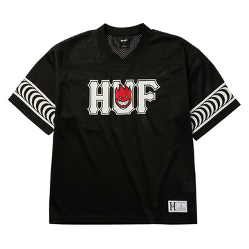 HUF x Spitfire End Zone Jersey - Black