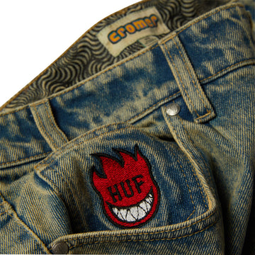 HUF x Spitfire Cromer Jeans - Warm Wash