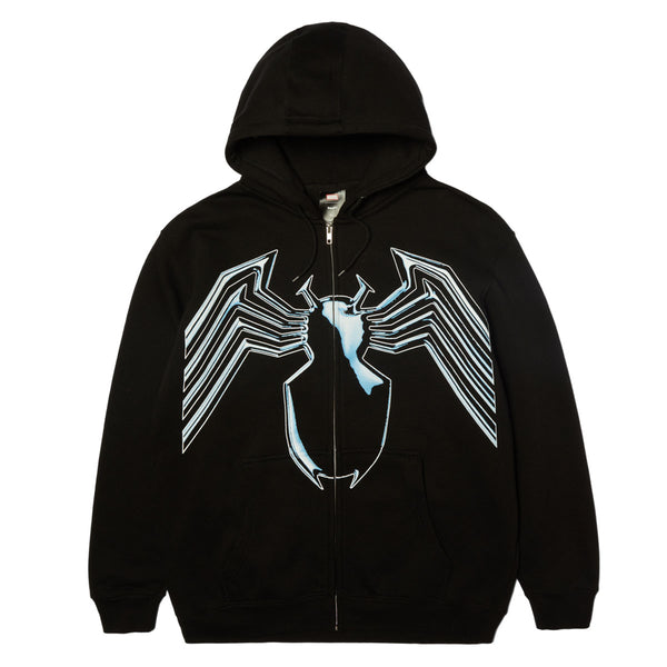HUF x Marvel Venom Full Zip Hoodie - Black – CCS