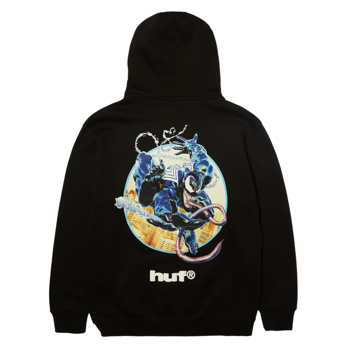 HUF x Marvel Venom Full Zip Hoodie - Black – CCS