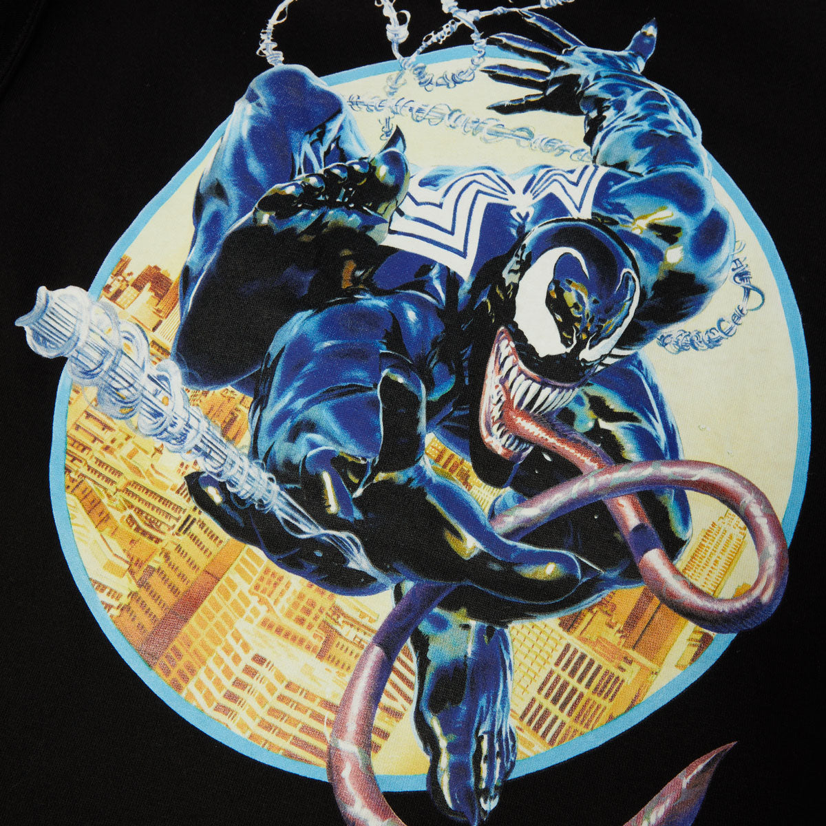 HUF x Marvel Venom Full Zip Hoodie - Black – CCS