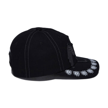HUF x Spiderman Venom Washed Snapback Hat - Washed Black