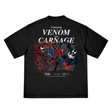 HUF x Spiderman Maximum Carnage T-Shirt - Black