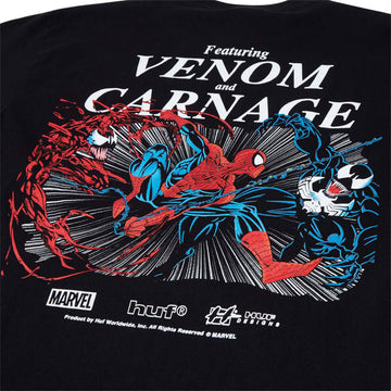 HUF x Spiderman Maximum Carnage T-Shirt - Black