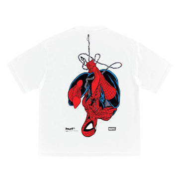HUF x Spiderman Upside Down T-Shirt - White