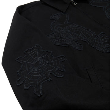 HUF x Spiderman Work Jacket - Black