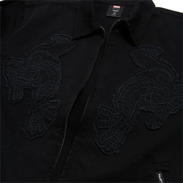 HUF x Spiderman Work Jacket - Black