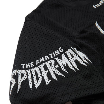 HUF x Spiderman Football Jersey Shirt - Black