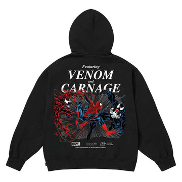 HUF x Spiderman Maximum Carnage Hoodie - Black