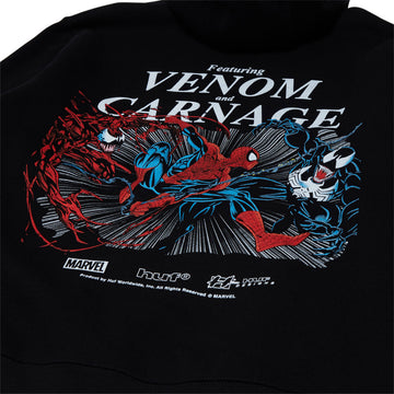 HUF x Spiderman Maximum Carnage Hoodie - Black