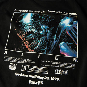 HUF x Aliens Scream T-Shirt - Black