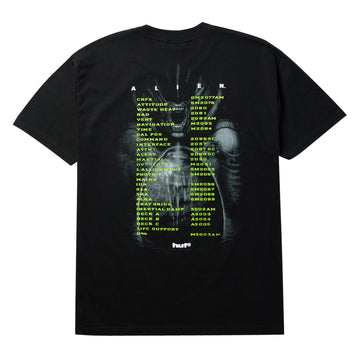 HUF x Aliens Manifest T-Shirt - Black