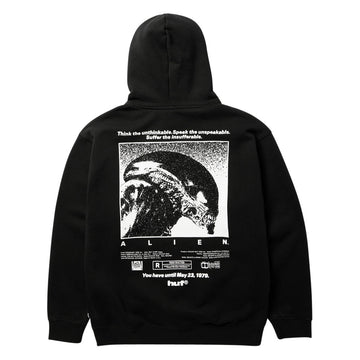 HUF x Aliens Fossilized Hoodie - Black