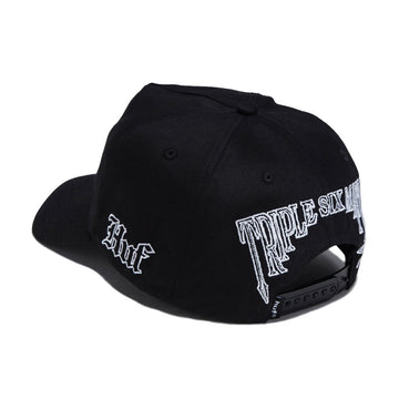 HUF x Three 6 Mafia Snapback Hat - Black