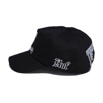 HUF x Three 6 Mafia Snapback Hat - Black