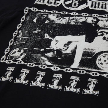 HUF x Three 6 Mafia Most Known Unknown T-Shirt - Washed Black