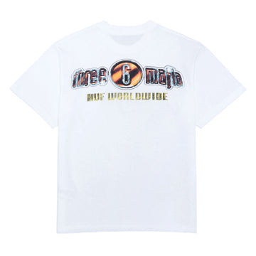 HUF x Three 6 Mafia Smoke Clears T-Shirt - White