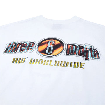HUF x Three 6 Mafia Smoke Clears T-Shirt - White