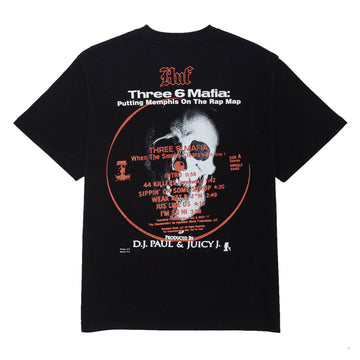 HUF x Three 6 Mafia Mystic Styles T-Shirt - Black