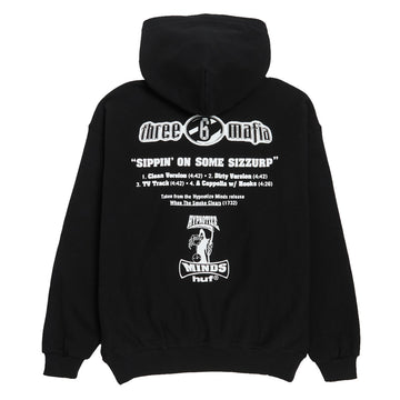 HUF x Three 6 Mafia Heavyweight Hoodie - Black