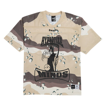 HUF x Three 6 Mafia Football Jersey - Camo
