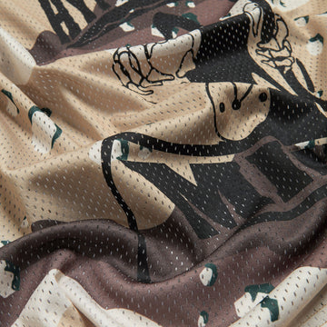 HUF x Three 6 Mafia Football Jersey - Camo