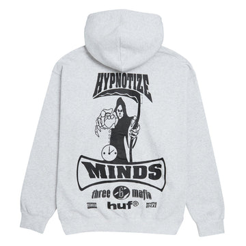 HUF x Three 6 Mafia Memphis Hoodie - Heather Grey