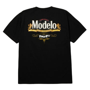 HUF x Modelo Core T-Shirt - Black