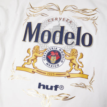 HUF x Modelo Label T-Shirt - White
