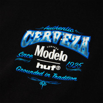HUF x Modelo Grounded In Tradition T-Shirt - Black